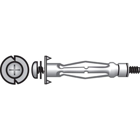 Aceds 0.19 in. Hollow Wall Anchors with Screw 51808